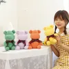 곰 플러시 장난감 귀여운 박제 동물 인형 아이 인형 아이 인형 홈 장식 생일 선물