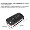 Replaceable Car Flip 3 Button Remote Key Fob Case Shell Cover Fit For Hyundai 20062013 KIA Rondo Sportage KIA Soul KIA Rio7594578