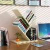 3 lagen Boomvormige boekenplank Nursery Simple Shelf Student Desktop Boeken en Sundries Sorteren Opslag Estante Room Organiseren 211102