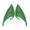 2021 New 1Pair Halloween Party Supplies Latex Elf Ears High Simulation Soft Harmless False Ears Props Fairy Angel Dress Up Cosplay Hook Christmas Decor