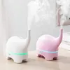 USB AROM Diffuser Funny Elephant DC 5V Ultraljud Essential Oil Diffuser Color LED FURIDIFIFICADOR PORTABLE AIR LUFTIFIER FOGGER Y7950502