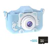 Mini Dzieci Kamera Zabawka Cute Digital Cam Dziecko Dziecko Zabawki Edukacyjne Boże Narodzenie Urodziny Prezent 1080P HD Video Zdjęcie dla dziewcząt chłopców