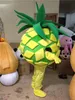Halloween Pineapple Mascot Costume Top Quality Cartoon Frutta Anime Tema Personaggio carattere Carnevale Unisex Adulti Dimensioni Natale Compleanno Party Automobile Outfit Vestito