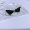 2021 big letter ear clips wild temperament fashion inverted triangle earrings female high quality fast delivery3173