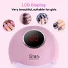 STAR6 SECHER NAIL LED UV MINI MINI USB Lampe USB pour manucure LCD Affichage Séchage tous les gels Nails Polish Nails Art Outils 36W