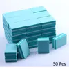 Nail Files 50pcs Per Lot Double-sided Mini File Blocks Colorful Sponge Polish Sanding Buffer Strips Polishing Manicure Tools Prud22