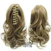 40 cm lange synthetische per I capelli claw paardenstaart 16 kleuren simulatie menselijk haar extensioin paardenstaarten bundels cp2221888675