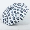 新しいデザインあなたにフラワーフォールディング傘反紫外線サンシェード3折り携帯用雨の女性傘