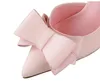 Pompe Fashion Show Sweet Bow Sweet High Tacchi alti Stilotto High Heel Shallow Buth Pointed Sede Shoes Shoes Shoes Donne