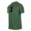 Militaire Tactique T-shirt Sport En Plein Air À Séchage Rapide Revers À Manches Courtes D'été Randonnée Formation Tee Hommes Vêtements Casual Tops 210629