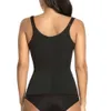 Women's Neoprene Sweat Sauna Vest Waist Trainers Body Shaper Best Shapewear Weight Loss with Zipper and Hooks in Black