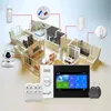 Smart Home Control Tuya Wireless WiFi GSM-säkerhet med rörelsedetektor Sensor Inbrottslarmsystem App Support Alexa