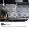 Art3D 30x30 cm 3D duvar çıkartmaları kendinden yapışkanlı su geçirmez taş tasarım kabuğu ve sopa backsplash fayans mutfak banyo, duvar kağıtları (10 parça)