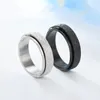 Nowe fantazyjne rozluźnienie stresu Pierścień relaksacyjna pierścienia biżuterii dla mężczyzn i kobiet