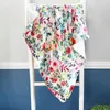 Blankets & Swaddling Baby Receiving Blanket With Dotted Backing Floral Printed Swaddle Wrap For Born Infant Bedding 75x100cm G99C