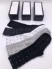 21ss Luxur Socks для мужской и женской спортивной экипажа носок 100% хлопок оптом пара 5 пар с коробкой