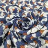 Femmes Automne Viscose Châle Belle Bleu Marine Floral Gland Pashminas Étole Wrap Épais Echarpe Foulard Femme Musulman Hijab 180*90Cm