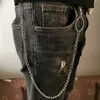 23 stili punk hip hop pantaloni multistrato catena in vita a forma di cuore perla portachiavi pantaloni jeans portachiavi portachiavi gioielli alla moda J302b