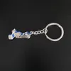 New Motorcycle Key Chain Charm metal keychain men women Car Key Ring 4 color key holder best gift jewelry