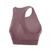 Gym Clothing Removable Cups Sports Bras Back Triangle Patchwork Hollow Out Fitness Bra Women Top Training Sweat-wicking Ignite