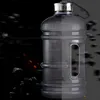 Soffe 2.2l stor capcity 1/2 gallon vattenflaska bpa fri shaker protein plast sport vattenflaskor handgrip gym konditor vattenkokare 210610