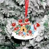 2021 Graduation säsong Julfamilj dekorationer DIY handskriven hälsningar Julgran hänge gåvor