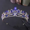 Hair Clips & Barrettes Bridal Crown Headwear Rhinestones Inlaid Retro Headdress Luxury Alloy Wedding Birthday Accessories For Female NOV99