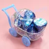 12st Acrylic Baby Carage Candy Boxes Party Shower Decoration Kids Birthday Sweet Package Holder Anniversary Table Supplies Presenter