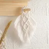 Objetos decorativos Figuritas Macrame Manija de la puerta Cuerda para columpio Decoración para colgar en la pared Coloreado para Boho Nordic Decoración del dormitorio del hogar Suministros para fiestas