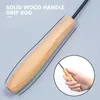 Kattleksaker Toy Bell Feather Wood Teasing Stick med 70cm Carbon Drill Rod Tease Pole Pet Goods