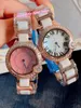 Klassiek Romeins nummer Wit Keramische horloge Womens Nieuwe Geometrische Quartz Horloges Natuurlijke Parelmoer Ceramica Clock 36mm