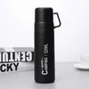 Thermos in acciaio inossidabile Tazza per bottiglia Moda Acqua Studente Sport all'aria aperta Viaggio Boccetta sottovuoto portatile Tazza regalo 210615