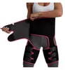 Taille ondersteuning plus maat verstelbare vrouwen been en riem trimmer neopreen billen body shaper hoog abdominale zweetgordel