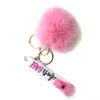 44 Styles Plüschschlüsselschains Toys Card Grabber Schlüsselbund Kreditkarten Puller für Long Nails Women Bag Pendell Yarn Pompom Key Ringe1974041