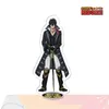 Katekyo Hitman Reborn Acrílico Stand Figura Keychain Sawada Tsunayoshi Gokudera Hayato Standy Sign Chaveiro Decoração de Desktop G1019