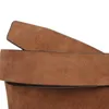 2021 cinturón de hebilla grande de moda con caja marrón superventas original clásico hombres mujeres alta calidad tartán flor regalos genui