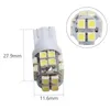 Ampoules LED blanches T10 1210 20SMD W5W 194 3528, pour voiture, indicateur de largeur de dégagement, lampes de lecture de plaque d'immatriculation, 12V, 50 pièces/lot