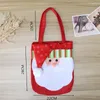 Décorations de noël, sac cadeau du père noël, sac à main pour enfants, sac à bonbons Non tissé, fournitures de vacances