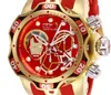 Brésil rouge caoutchouc homme montre Masculino hommes montre montres à quartz hommes invi ta creux affaires militaires montres mâle horloge a1 gif3112