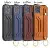iPhone 14 Wrist Strap Phone Cases Card PU Leather Back Cover for Apple 14pro 14plus 14 pro max 13 13pro max 12 12pro 11 Xs XR Samsung Note20 Ultra S21 S20plus Note10