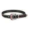 Punk-Stil, Hip-Hop-Stil, Herren- und Damenmode-Mode-Rhinestone Strass-Gürtel