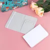 Sublimatie Paspoorthouder Spaties Pu Leather Blank Thermal Transfer Bevatekaartjes Clip Credit Card Boarding Passes Wallet