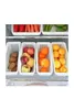 5pcs Adjustable Stretchable Refrigerator Organizer Storage Box Drawer Rangement Fridge Fresh Spacer Layer Rack Bag Closet 210315