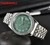 Fashoin style hommes femmes chiffres arabes montre mouvement à quartz tous les diamants anneau glacé montres de haute qualité unisexe robe dame horloge montre de luxe