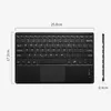 Toque da função Bluetooth Teclado para ipad Air4 10.9 Capa protetora Pro 11 12.9 polegadas Tablet Pen Slot