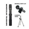 10300x40mm HD télescope monoculaire professionnel Super Zoom qualité oculaire jumelles portables chasse Lll Vision nocturne portée Cam6993856