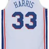 Stitched Custom Tobias Harris # 33 White Jersey 19 Säsong Män Kvinnor Youth Basketball Jerseys XS-6XL