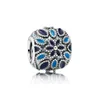 PBD ZZ 25 Original 925 Sterling Silver Charm Pärlor med Original Surved Densely Embedded Cubic Reflective Zircon Charm Smycken Q0531