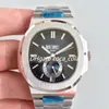 MP Factory 2 Color Luxury Лучшее качество 40,5 мм Nautilus 5726 / 1a Day Date Cal.32 S QA LU 24H Движение Автоматические мужские часы часов J18-6