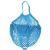 Stock Reusable Cotton String Grocery Bags Mesh Produce Fruit Vegetable Bags for Shopping Outdoor Xu